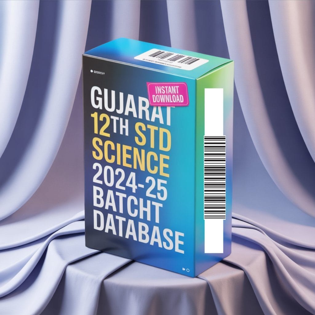 Gujarat 12th Std Science 2024-25 Batch Database