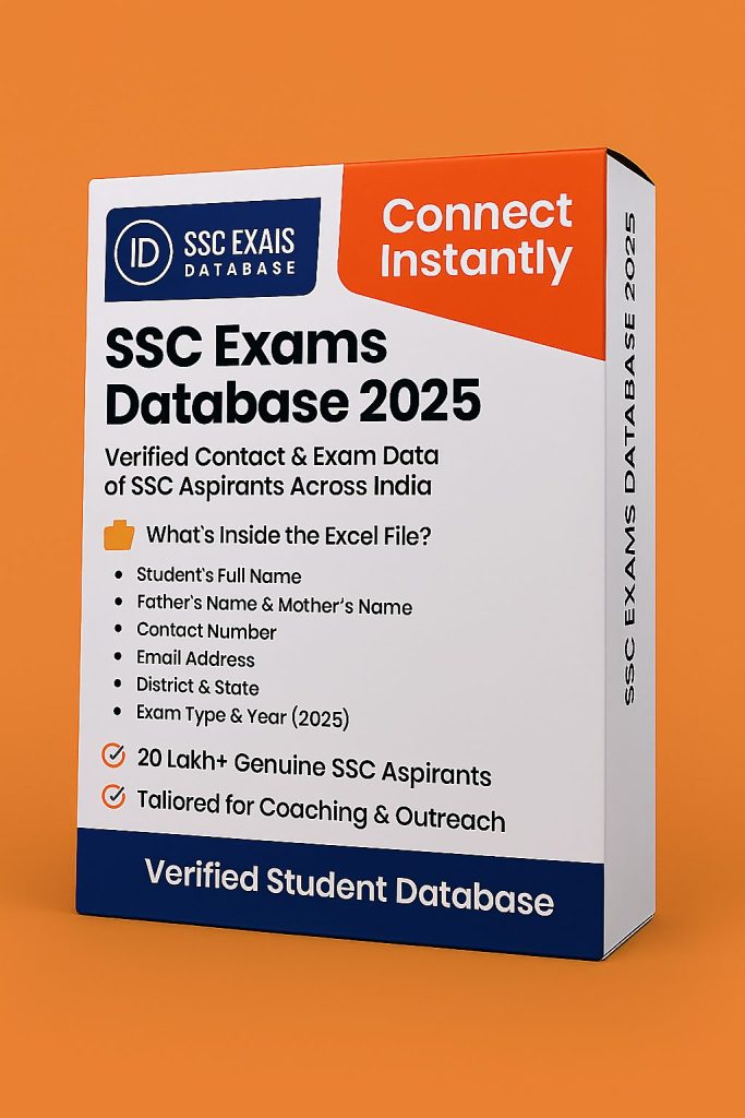 SSC Exams Database 2025