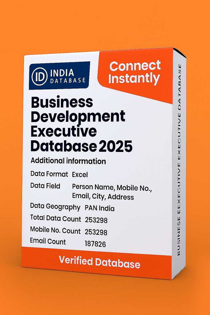 Business Development Executive Database 2025