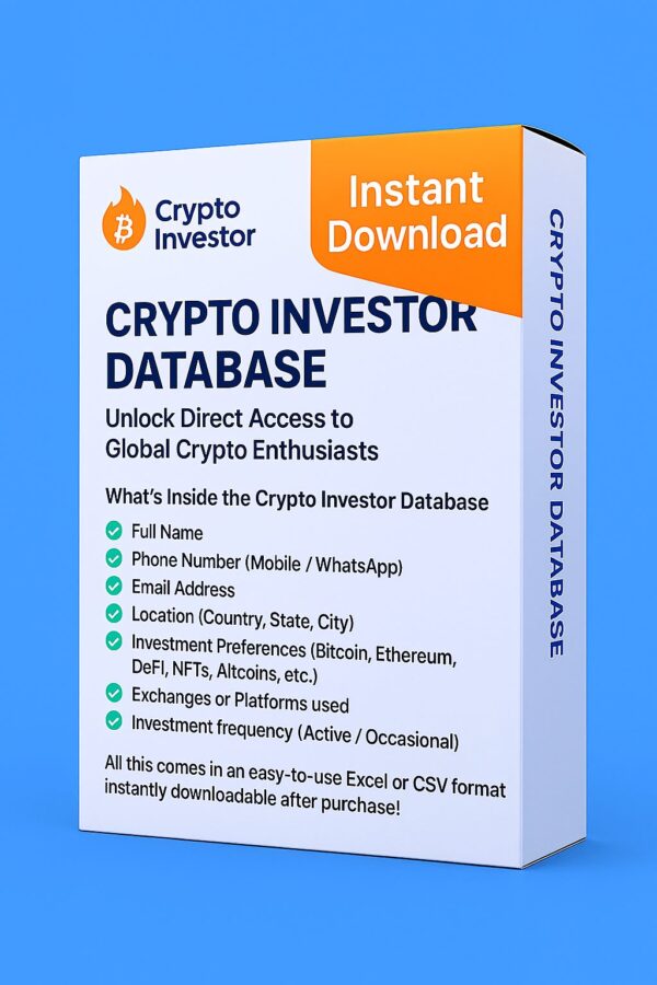 Crypto Investor Database