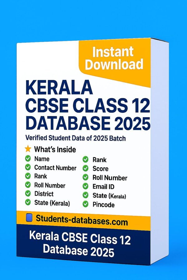 Kerala CBSE Class 12 Database 2025